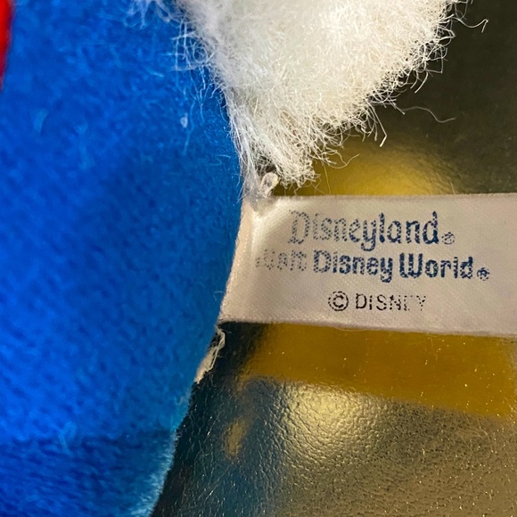 WALT DISNEY VTG 80s BRER RABBIT PLUSH CHARACTER FROM SPLASH MOUNTAIN 8” - Picture 13 of 14